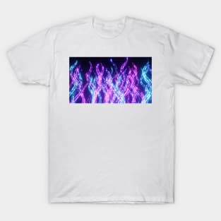 Magical Colorful Frozen Icicle Flames T-Shirt